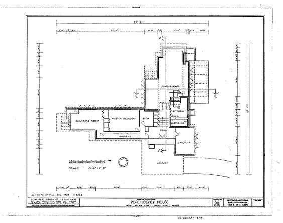 pope-leighey house. 1939. falls church, virginia. usonian style pope-leighey house. 1939. falls church, virginia. usonian style