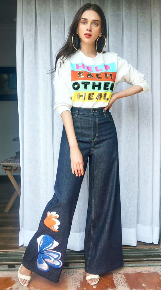 3 styling lessons to take from Aditi Rao Hydari’s classic blue jeans