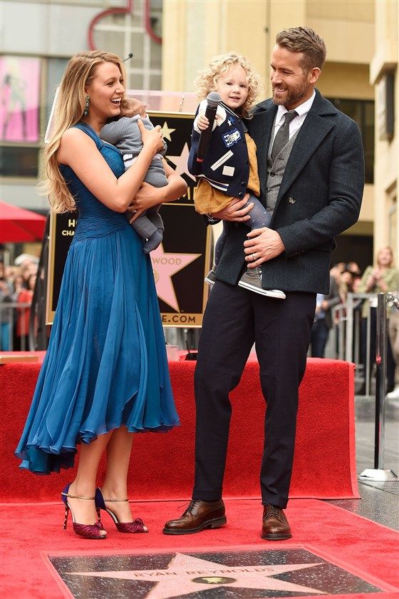 Adorable! Ryan and Blake\'s daughters make their public debut — see the pics