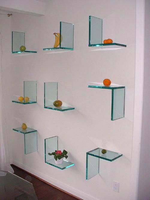 Pin By Glass Shelves Bedroom On Glass Shelves Bedroom Floating Shelves Glass Shelves Glass Wall Shelves