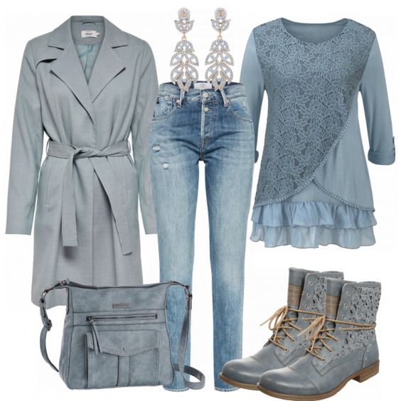 Freizeit Outfits: Eintoenig bei FrauenOutfits.de