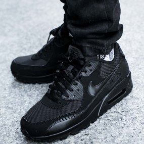 nike air max leather 90 black