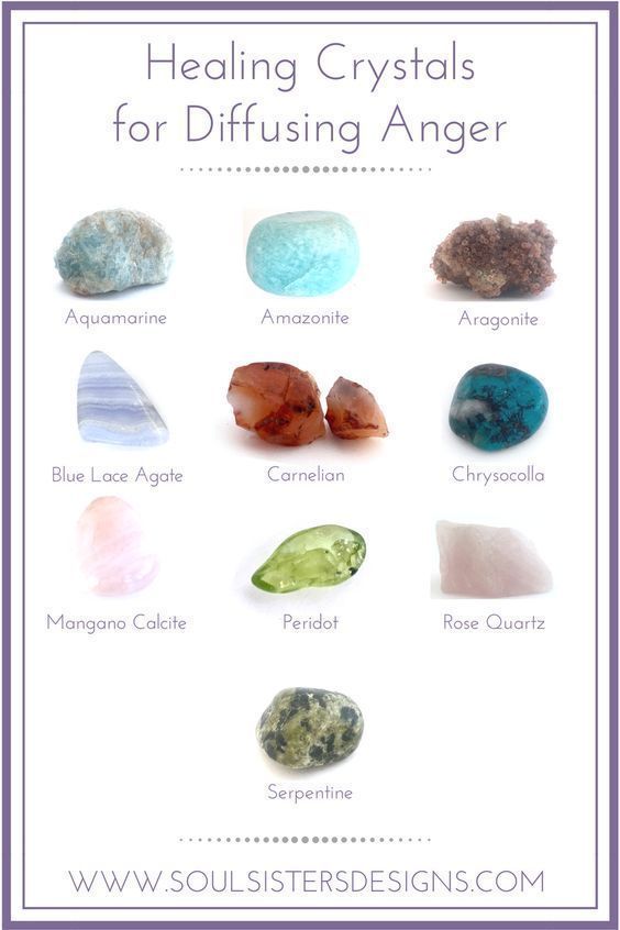 Healing Crystals For Diffusing Anger If You Throw Them And