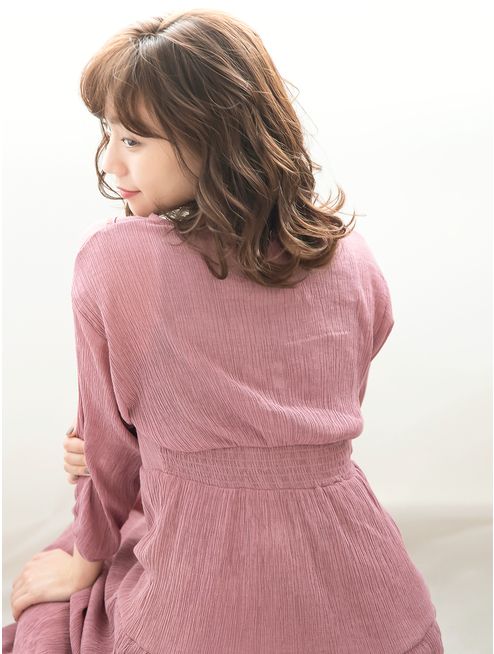 ヘアーサロン ラフリジー Loufreasy ゆるふわミディアム デジタル ヘアーサロン ラフリジー Loufreasy ゆるふわミディアム デジタル