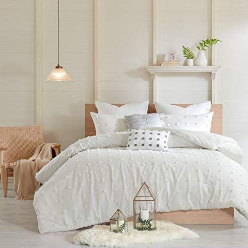 Urban Habitat Brooklyn Comforter Set Full Queen Size Ivory Tufted Cotton Chenille Dots 7 Piece Bed Sets 100 Duvet Cover Bedding - Ivory Bedding Set Full Urban Habitat Brooklyn Comforter Set Full Queen Size Ivory Tufted Cotton Chenille Dots 7 Piece Bed Sets 100 Duvet Cover Bedding - Ivory Bedding Set Full