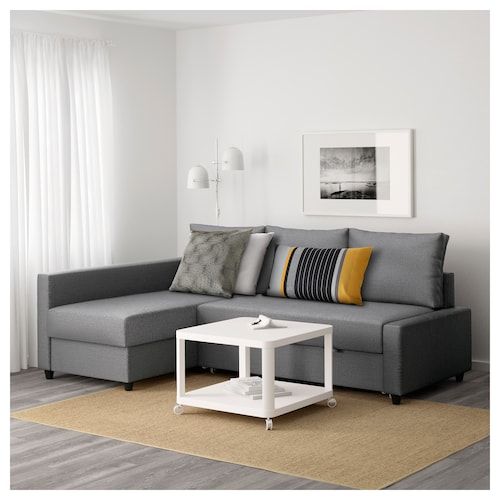 Friheten Corner Sofa Bed With Storage Skiftebo Dark Gray Friheten Corner Sofa Bed With Storage
