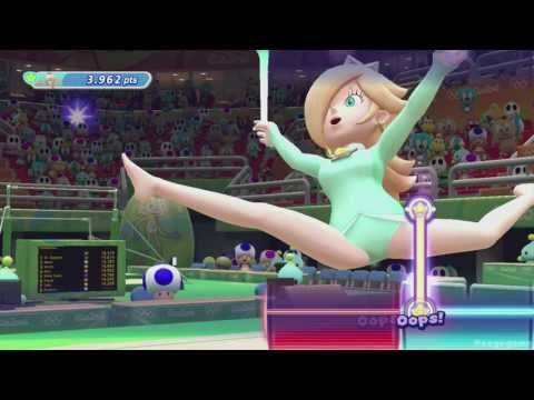 Mario Sonic At The Rio 2016 Olympic Games Wii U Rhythmic Gymnastics All Songs Gameplay Rosalina Super Mario Bros Nintendo Super Mario Bros Olympic Games