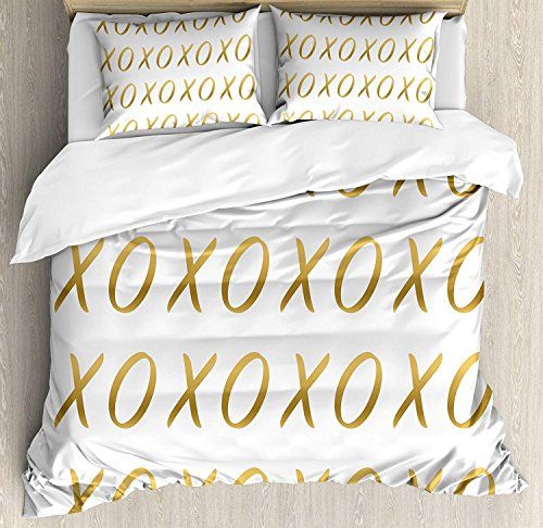 Xo Decor Duvet Cover Set Luxury Soft Hotel Quality 4 Piece Queen