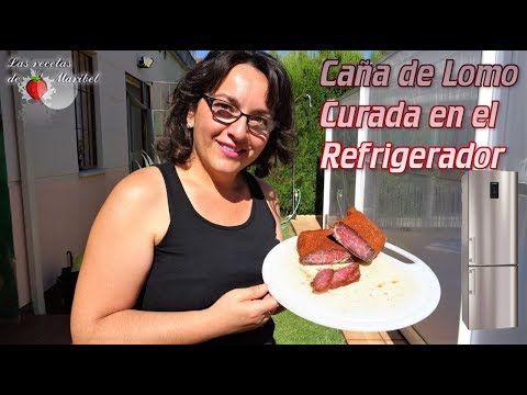 Caña De Lomo Curada En Refrigerador Fiambre Curado En Frigorífico Youtube Adobos Para Carnes Curar Receta Casera