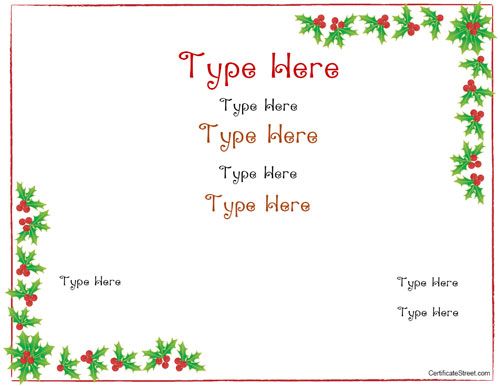 Printable Gift Certificate Templates Decorating Pinterest - free printable gift certificates templates Printable Gift Certificate Templates Decorating Pinterest - free printable gift certificates templates