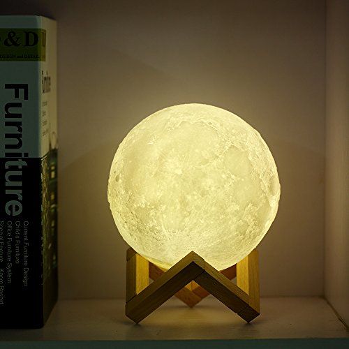 Levitating 3d Printed Moon Lamp 10 De