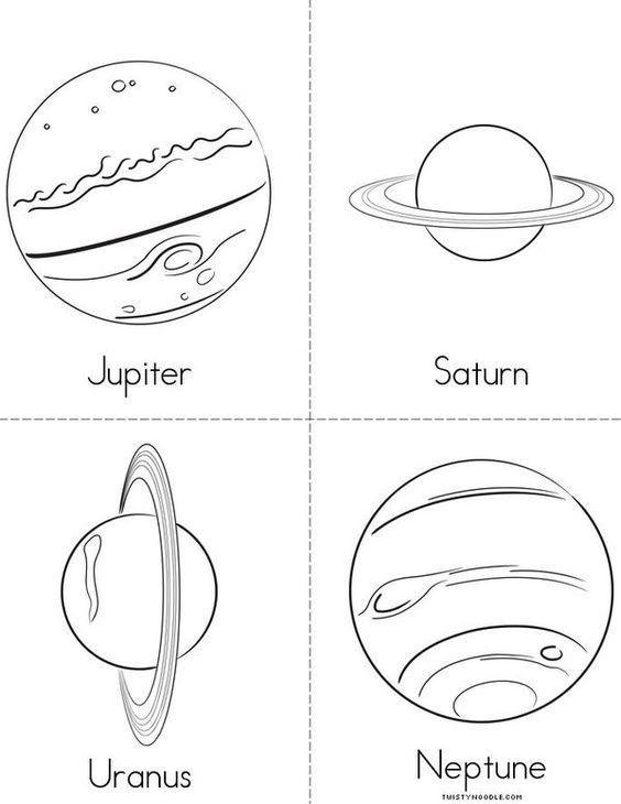Solar System Mini Book Sheet 2 Solar System Crafts Solar System Projects Solar System