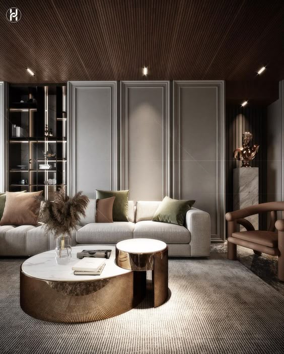 Luxury Living Room by Ahmed Hussein
