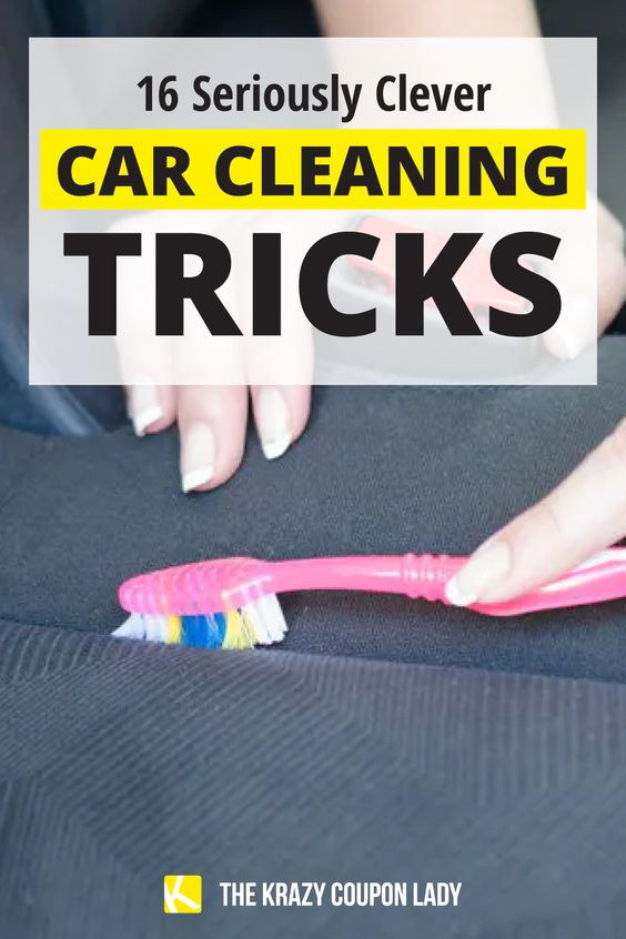 16 Genius Car Cleaning Hacks