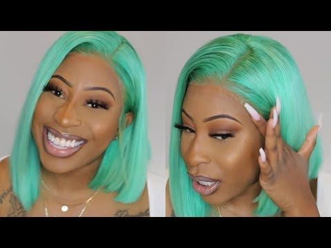 Using Watercolor On My Hair How I Apply My Wig Youtube