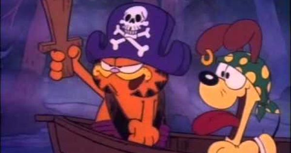 Garfield S Halloween Adventure Part 2 Another Childhood Favorite My Boat S Gone My Candy S Gone Dead Pirates Are Coming Any Minute It S Past My