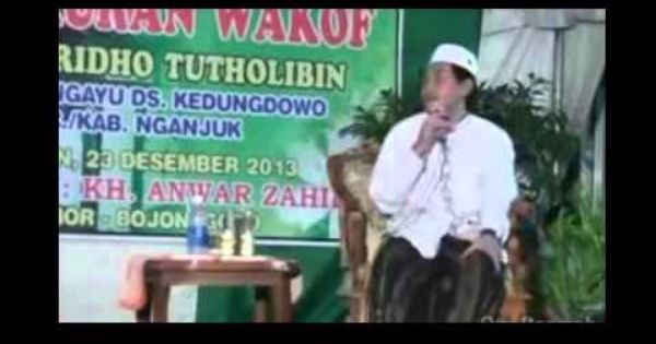 Kh Anwar Zahid Bersyukur Dengan Sungguh Sepenuh Hati Bersyukur