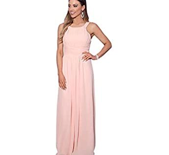 Ever-Pretty Brillante Vestidos de Fiesta Abertura Largo para Mujer Fuera del Hombro Manga Larga A-línea Tul EE50181