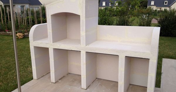 Un barbecue en béton cellulaire en 10 étapes | Barbecue en Barbecue fixe Atrium syracuse | Castorama