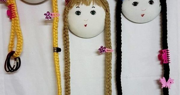 Mädchen Haarspangenhalter Haarklammern Utensilo Organizer Haarfarben Auswahl