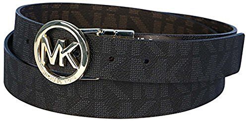 Michael Kors Mk Signature Monogram Belt and Buckle Reversible ... Michael Kors Mk Signature Monogram Belt and Buckle Reversible ...