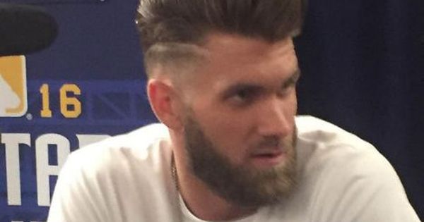 Bryce Harper Hair Is On Point Bryce Harper Hair Haircuts For Men Bryce Harper Haircut