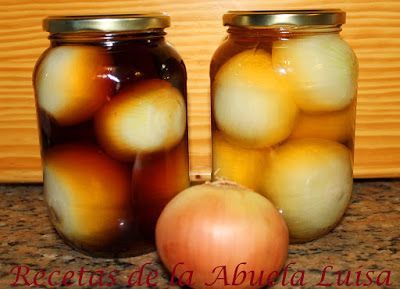 Como Conservar Cebollas En Vinagre Recetas De La Abuela Luisa Cebollas En Vinagre Recetas De Conservas Encurtidos