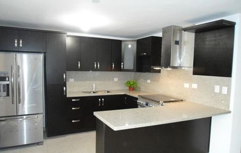 Cocina Integral Moderna Pequena Buscar Con Google Cocinas