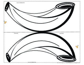 27 New Shofar coloring page for Online