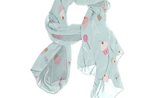 ALAZA Chiffon Silk Long Scarf Shawl Wrap
