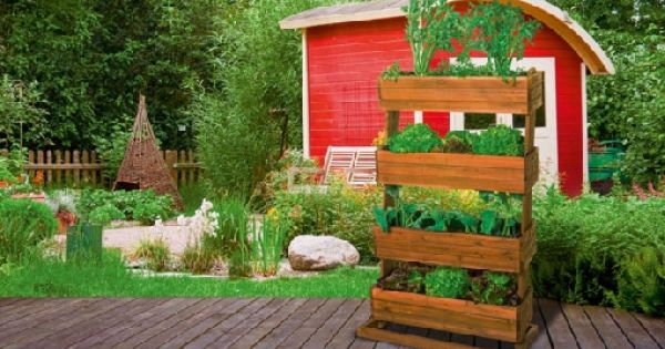 Baue Dir Fur Deinen Garten Oder Balkon Ein Vertikales Krauterbeet Du Kannst Es Auch Als Gemusebeet Oder Blumenb In 2020 Mit Bildern Vertikaler Garten Vertikaler Garten Diy Garten