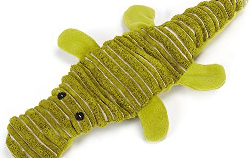 Grriggles Unstuffies Big Squeak Dog Toys Small Alligator 15