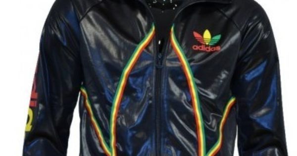 Adidas Chile 62 Rasta Tracksuit Jacket | Chandal adidas Adidas Chile 62 mit Kapuze Damen Pullover Track Jacke Größe