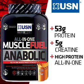 Usn Muscle Fuel Anabolic Lean Muscle Gain Shake Powder 2 Kg Chocolate Amazon Co Uk Health Personal Care 53 G Protein P Anabolic Gain Muscle Lean Muscle