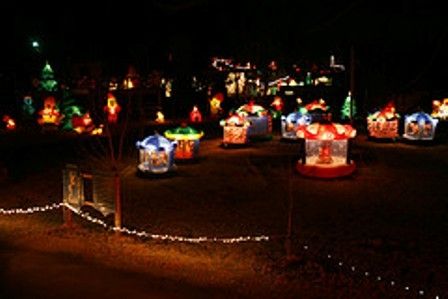 7 Castle Christmas Muskogee Oklahoma Light