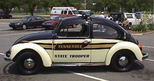 Tennessee State Trooper Vw Beetle Old Police Cars Police Cars