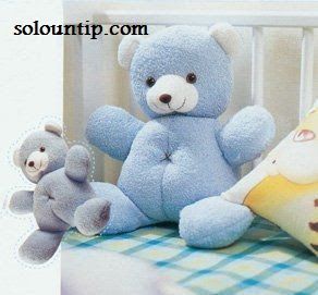 8 Moldes de tiernos ositos para coserlos en fieltro o en peluche | Osos de peluche, Peluches para bebes, Peluches