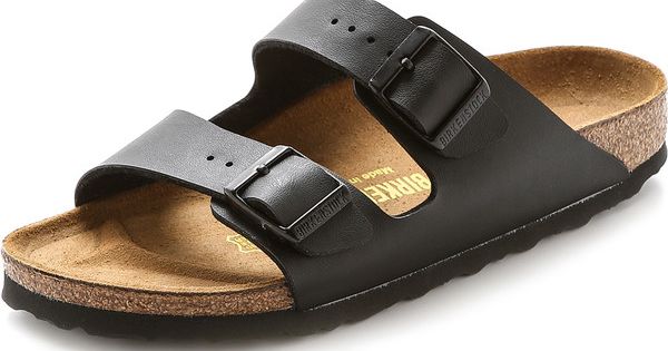 Birkenstock Arizona Two Band Sandals Black Strappy Sandals Black Strappy Shoes Birkenstock