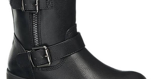 Boots Von Graceland In Schwarz Boots Shoe Boots Biker Boot