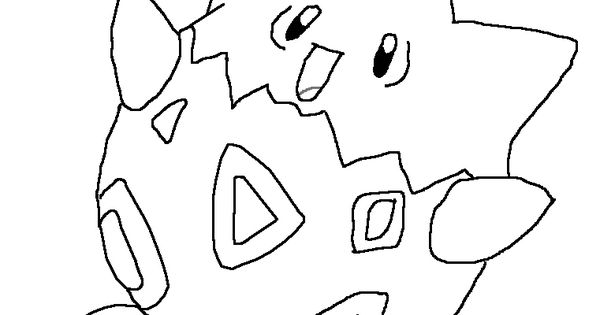 Togepi Coloring Pages Color Mom Junction
