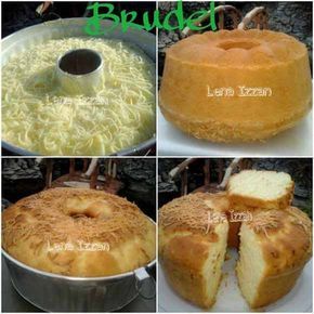 Brudel Cake Ini Kue Khas Manado Sering Juga Ada Yg Menyebut Bluder Cake Bluder Ada 2 Macam Yaitu Bluder Cake Dan Rot Makanan Ringan Gurih Kue Tulban Makanan
