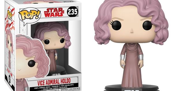 Funko POP Vinyle Star Wars The Last Jedi vice-amiral holdo #235 Figure