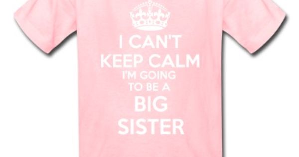 Keep Calm I/'m going to be a big brother childrens Personalised T-shirt kids
