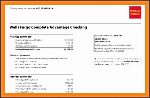 fake bank statement generator online