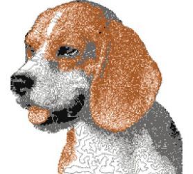 Free Beagle Dog Cross Stitch Pattern Cross Stitch Animals Cross