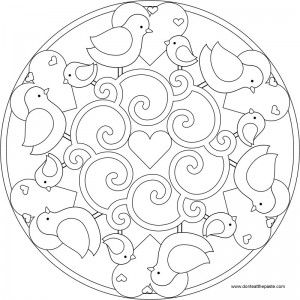 Mandala Spring Coloring Pages Mandala Spring Coloring Pages