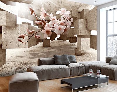 Vlies Fototapete 3D EFFEKT Blumen Abstrakt Modern Orchidee Schlafzimmer Tapete 8 Vlies Fototapete 3D EFFEKT Blumen Abstrakt Modern Orchidee Schlafzimmer Tapete 8