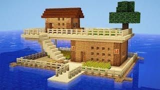 Minecraft How To Build A Survival House On Water House Tutorial Minecraft Haus Minecraft Haus Ideen Minecraft Minecraft How To Build A Survival House On Water House Tutorial Minecraft Haus Minecraft Haus Ideen Minecraft