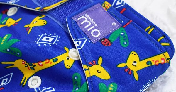Safari Celebration Blue Bambino Mio Wet Bag