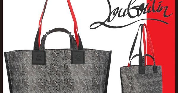 関税送料込】ルブタン Cabata Small patent leather tote - www ...
